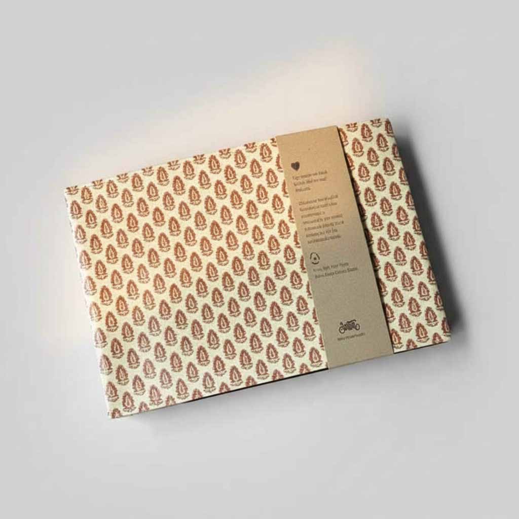 Jaipur pattern sketchbook with Soothi gift packaging