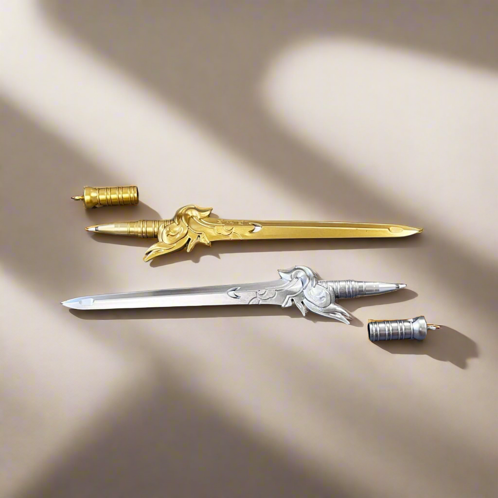 Sword Shaped Novelty Pen - Fun and Displayable Writing Instrument