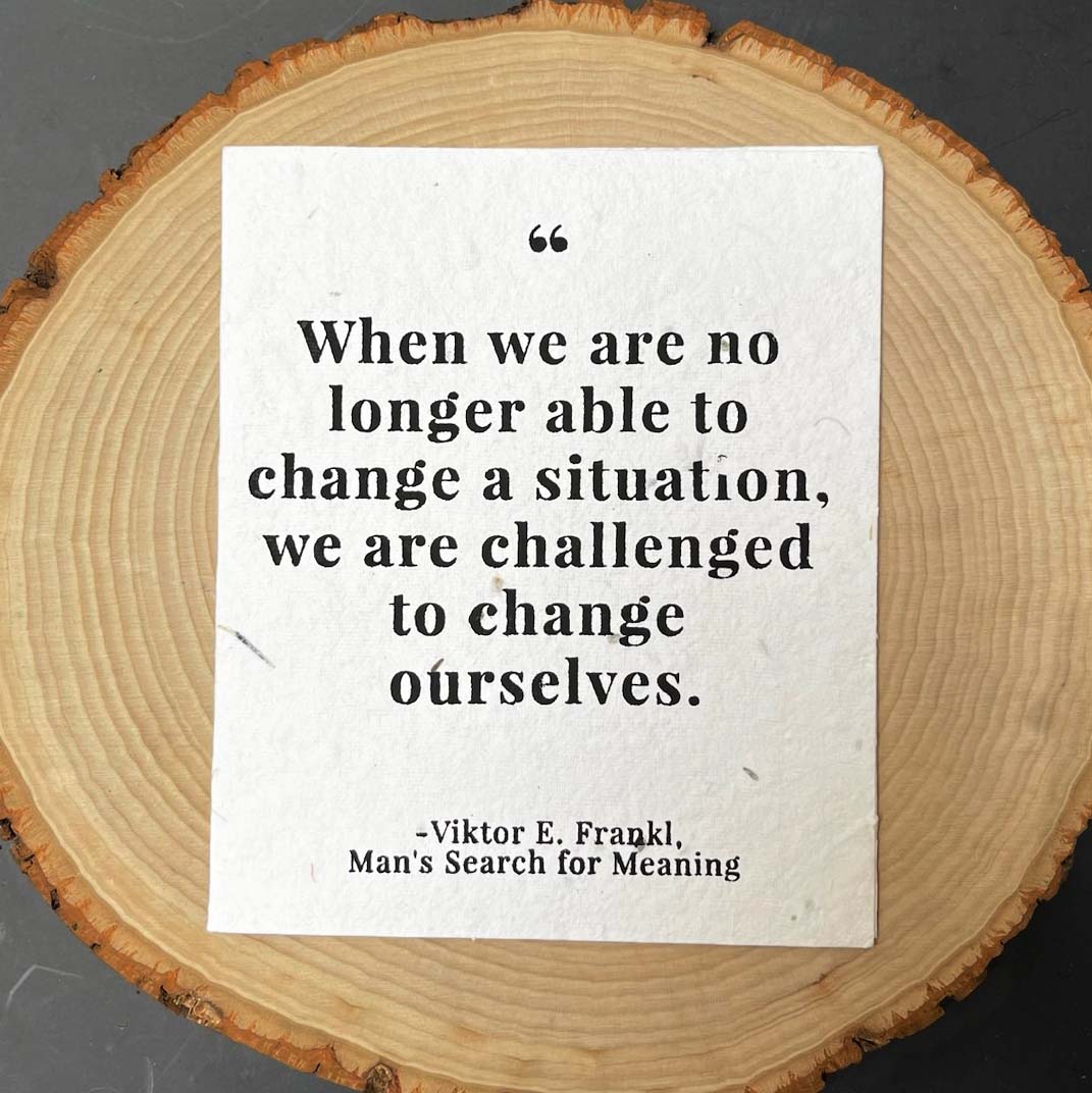 Viktor E. Frankl, Man's Search for Meaning