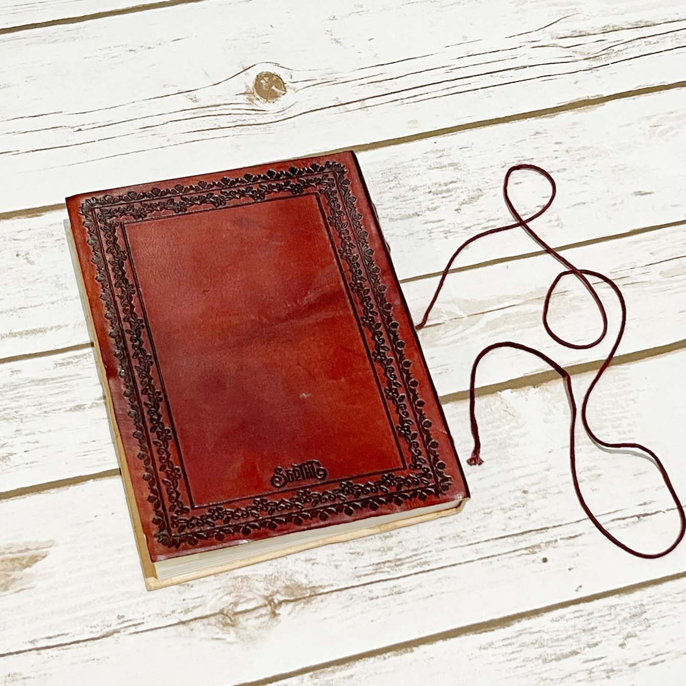 Handmade Leather Journal - "I Have a Deeply Hidden Desire"