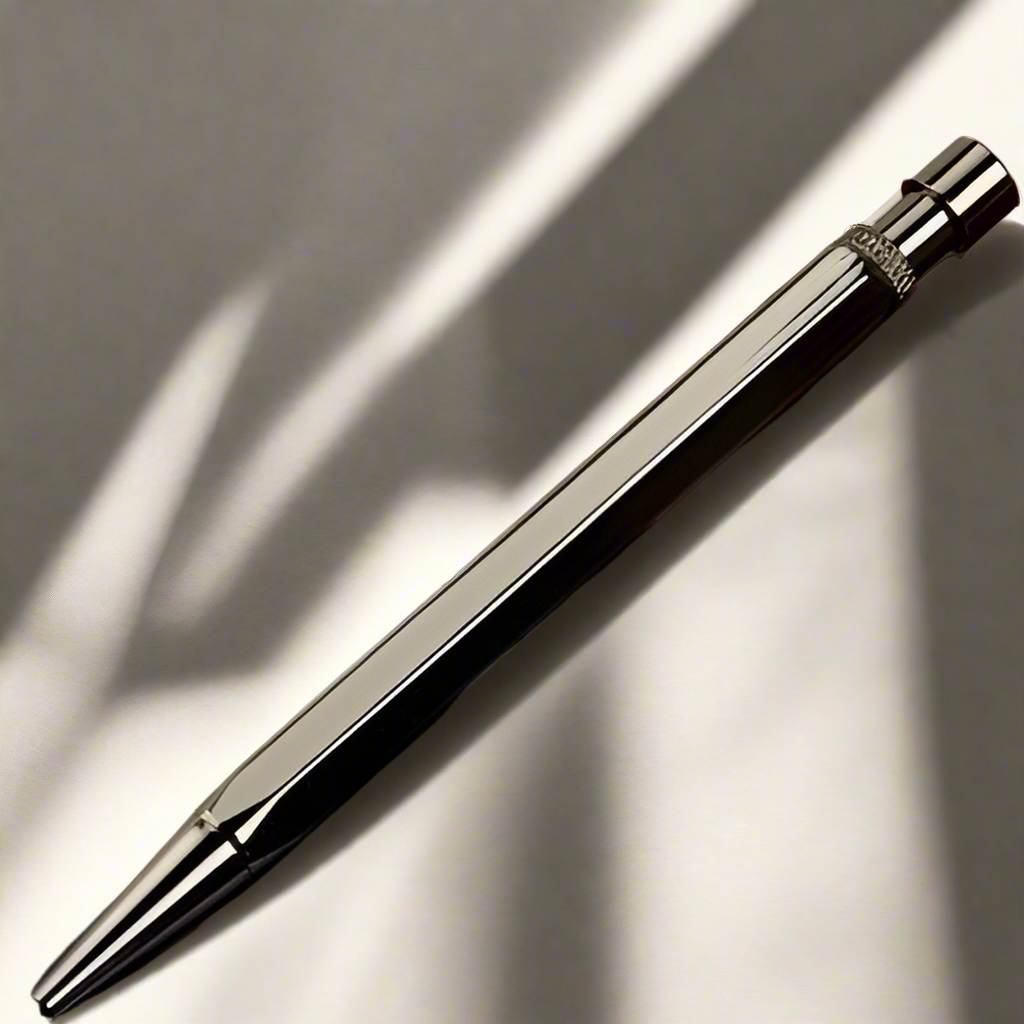 Retractable Solid Brass Pen - Elegant Design