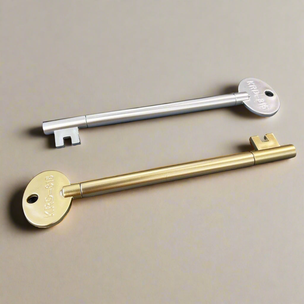 Key Shaped Pen | Novelty Pen - Gold & Silver