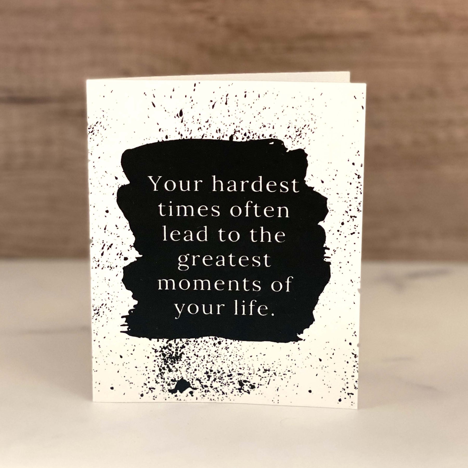 Eco Friendly Card - Life's Greatest Moments