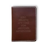 Another Adventure Leather Passport Cover Wallet