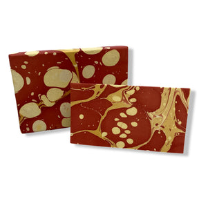 Marble Greeting Cards Box Set - Red