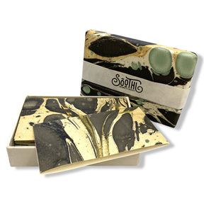 Marble Greeting Cards Box Set - Teal