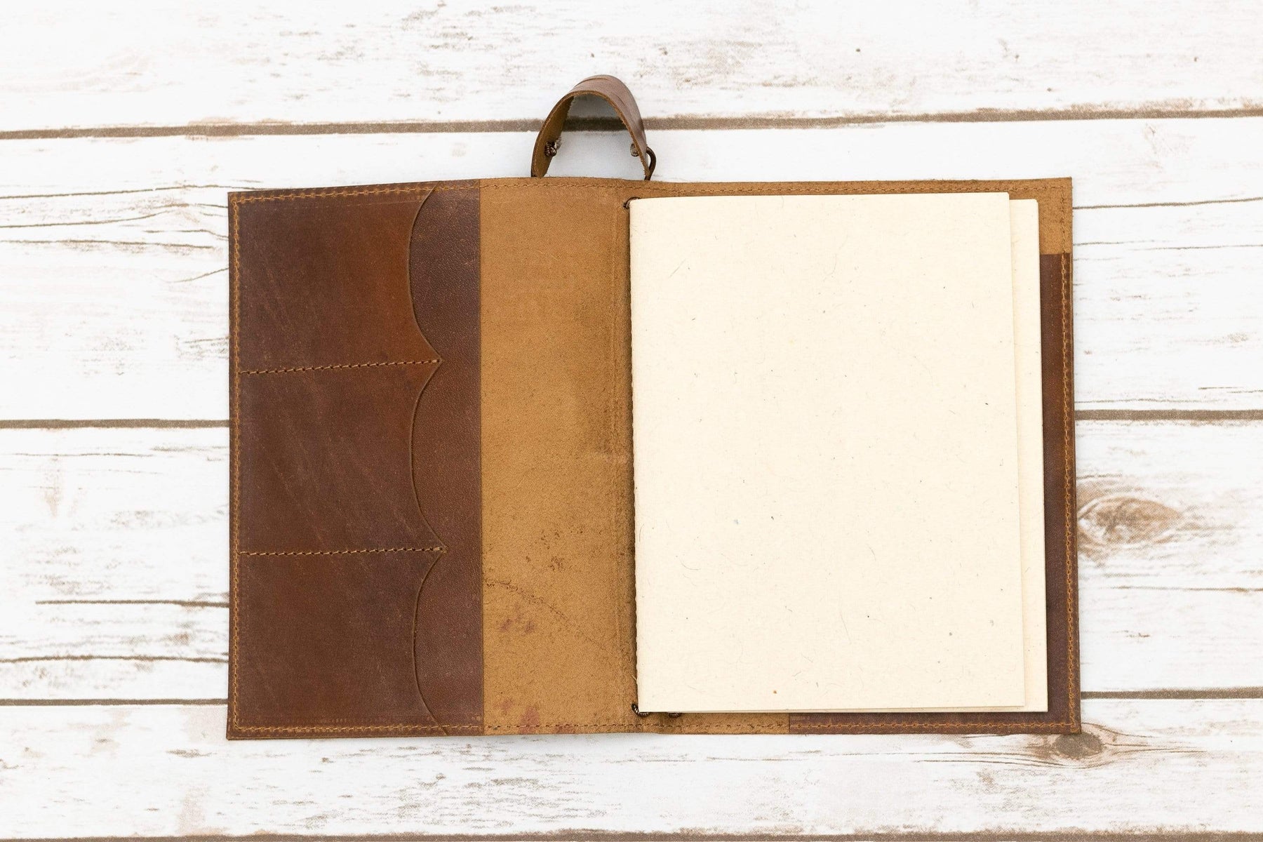Custom A5 Traveler's Leather Journals