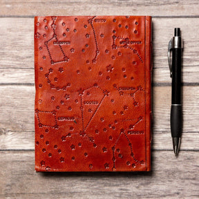 8x6 LINED "Another Adventure" Handmade Leather Journal - Leather Journals By Soothi