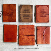 "Oops" Journals - Leather Journals By Soothi